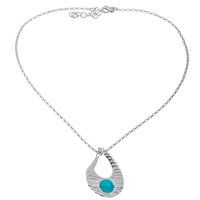 Collana Athena Donna NAMIB in Argento Amazzonite MPCN6404 - MPCN6404